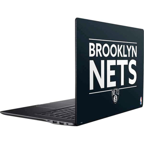 NBA Brooklyn Nets Standard - Black Ativ Book 9 (15.6in 2014) Skin